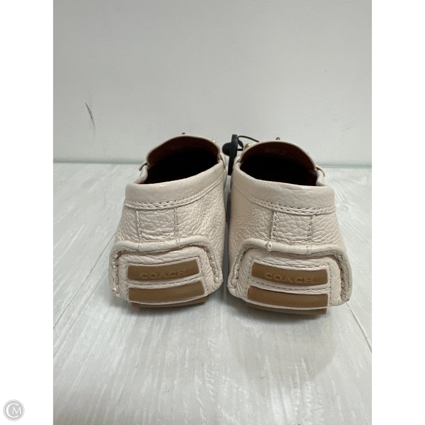 Shoes Designer By Coach In Cream, Size: 9.5