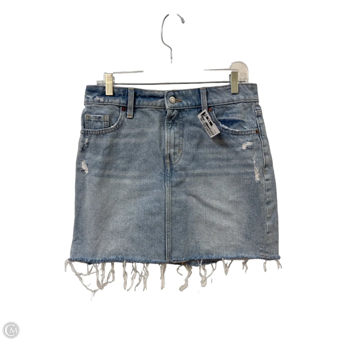 Skirt Mini & Short By Old Navy In Blue Denim, Size: 6