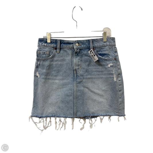 Skirt Mini & Short By Old Navy In Blue Denim, Size: 6