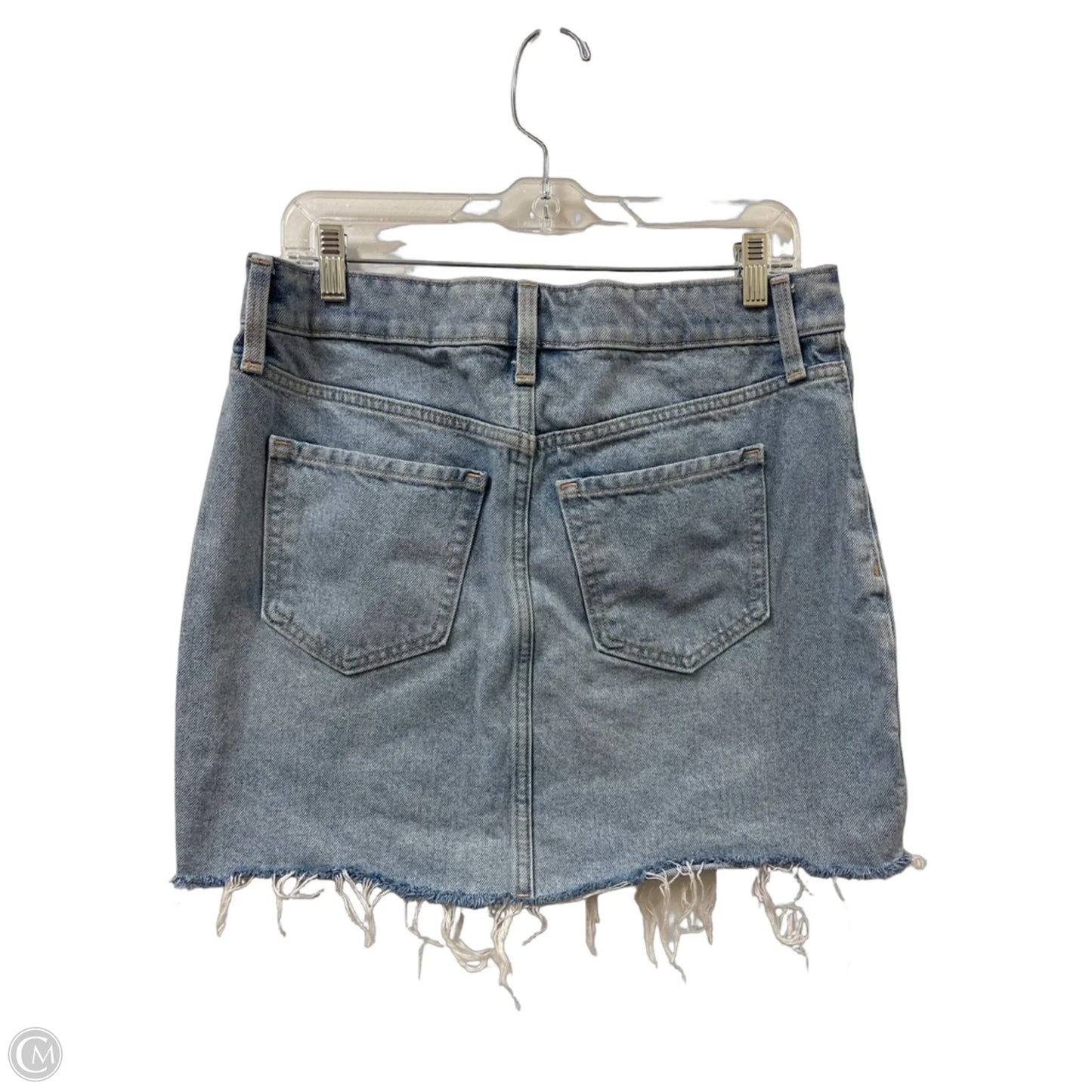 Skirt Mini & Short By Old Navy In Blue Denim, Size: 6