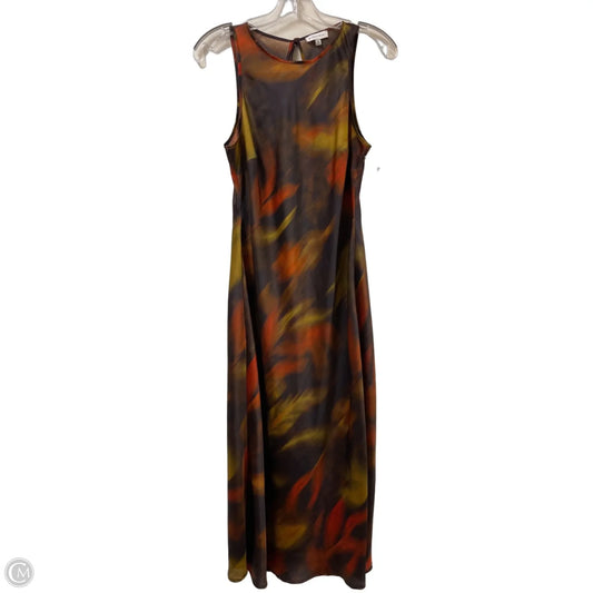 Dress Casual Maxi By Gianni Bini In Brown & Orange, Size: M
