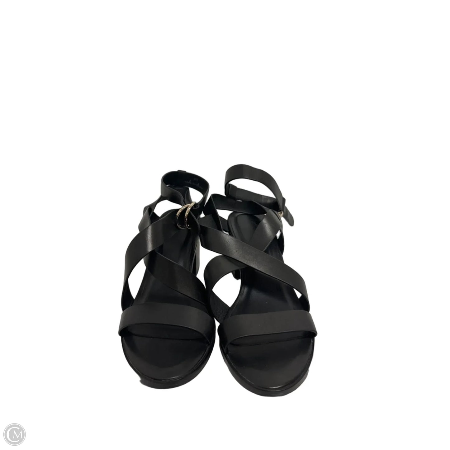 Sandals Heels Block By Joie In Black, Size: 7