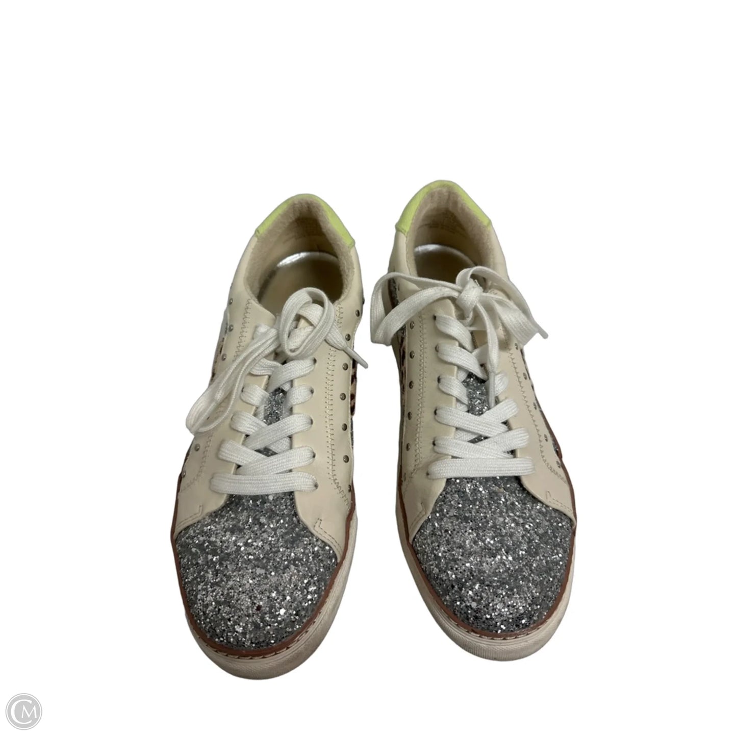 Shoes Sneakers By Vintage Havana In Silver, Size: 10