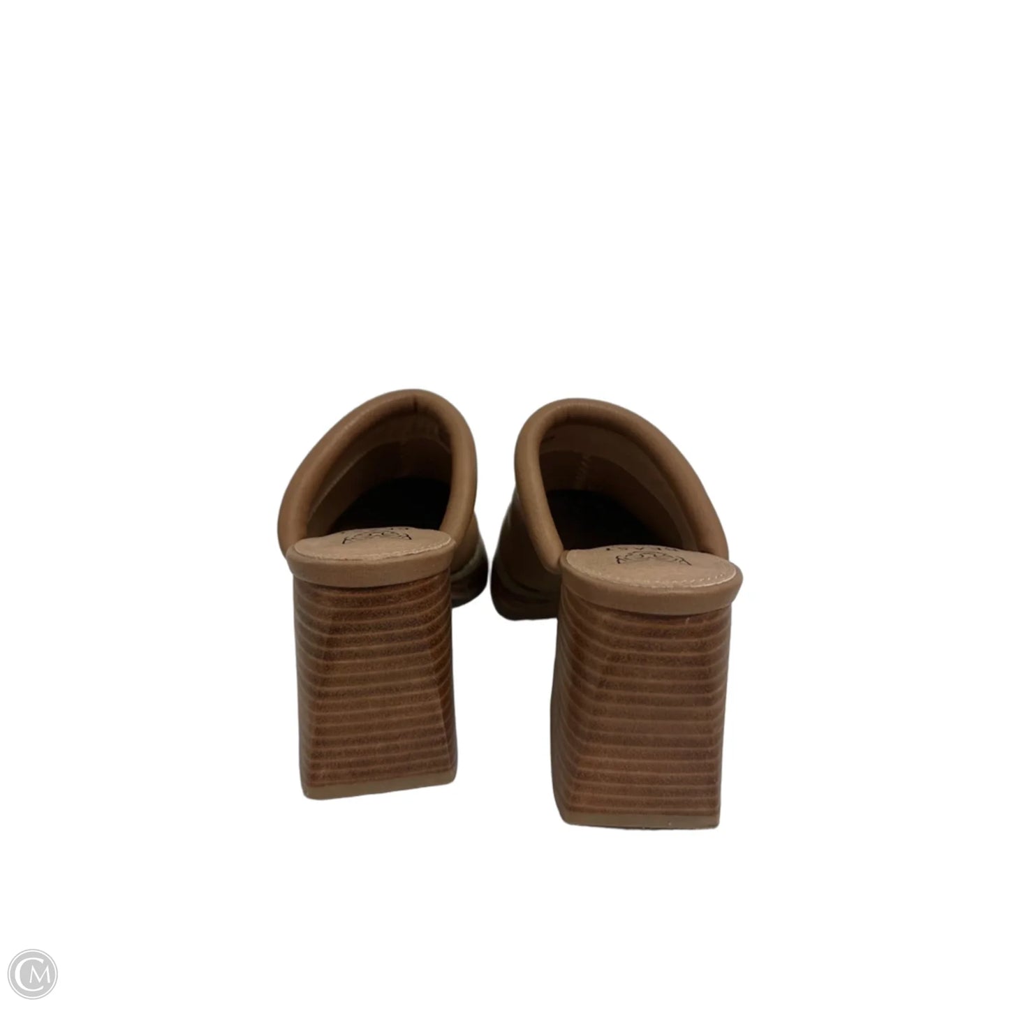Shoes Heels Block By Clothes Mentor In Brown, Size: 6