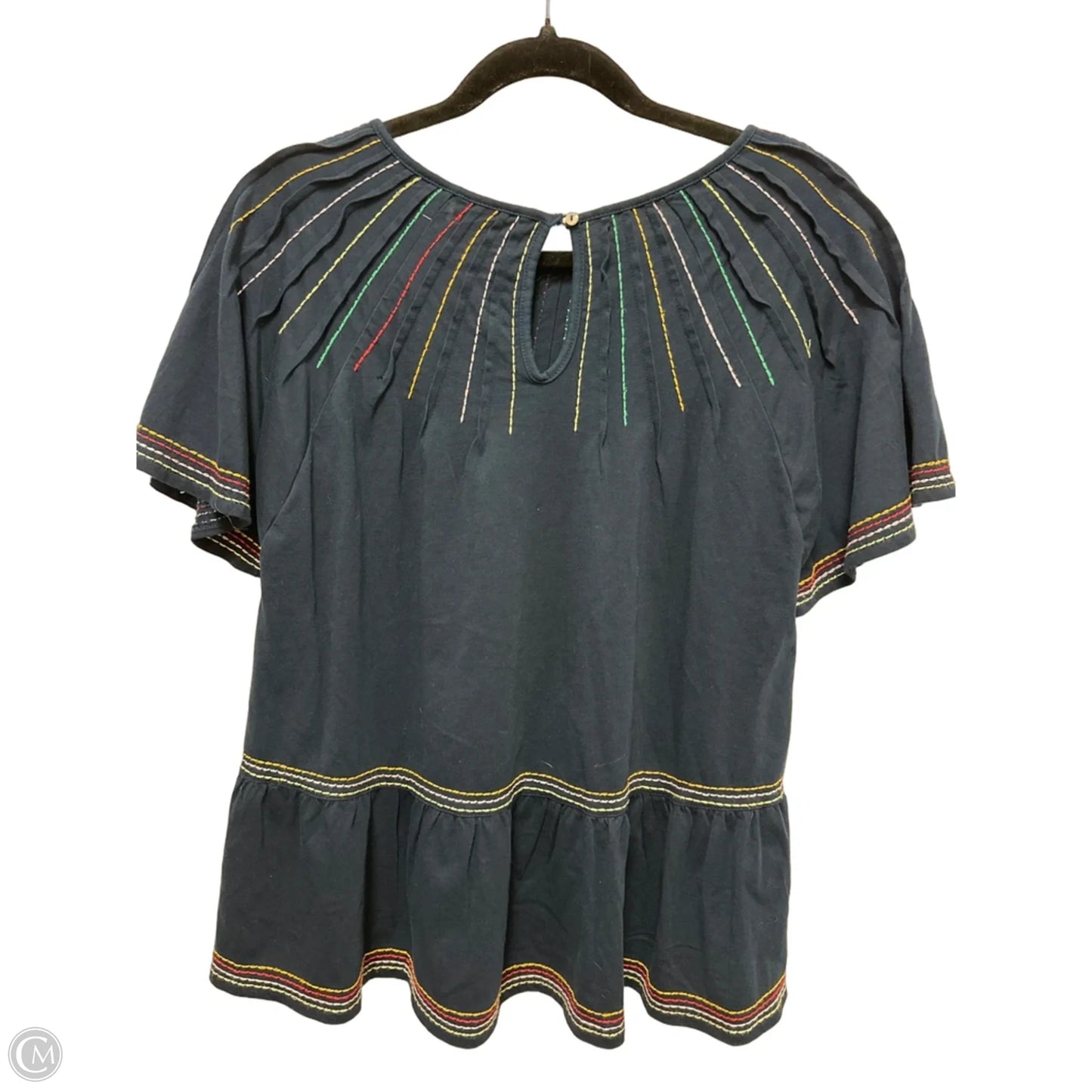 Top Short Sleeve By Maeve In Navy, Size: Xs