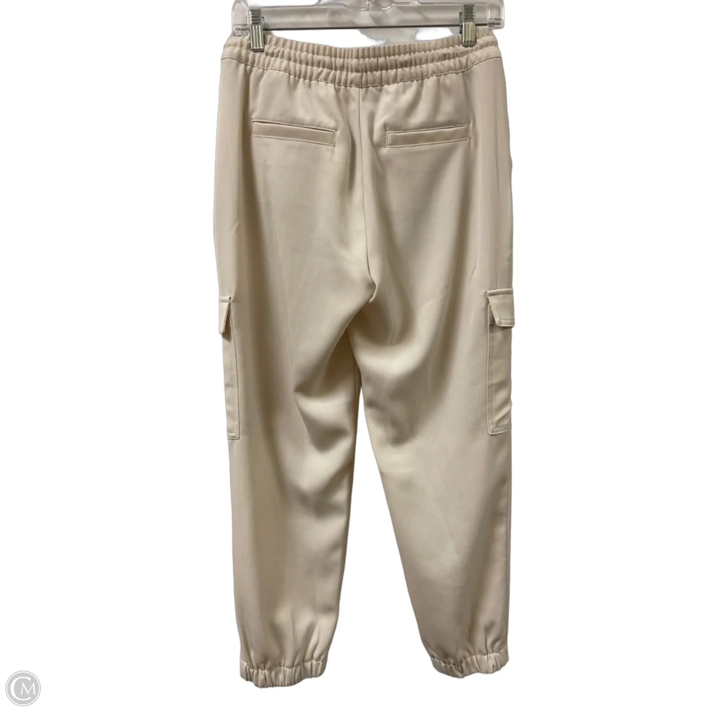 Athletic Pants By Banana Republic In Cream, Size: 2