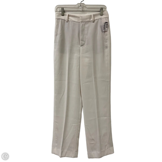 Pants Wide Leg By Zara In White, Size: 2