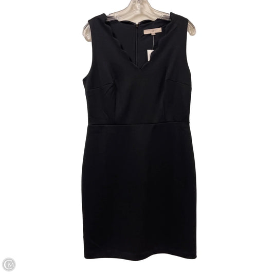 Dress Casual Short By Loft In Black, Size: M