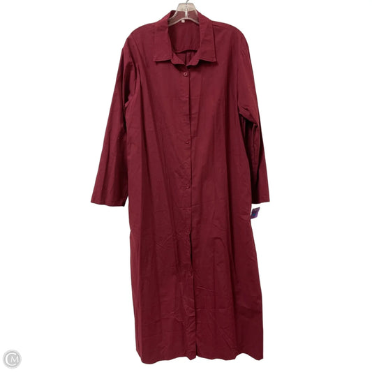 Dress Casual Maxi By Clothes Mentor In Red, Size: Xl