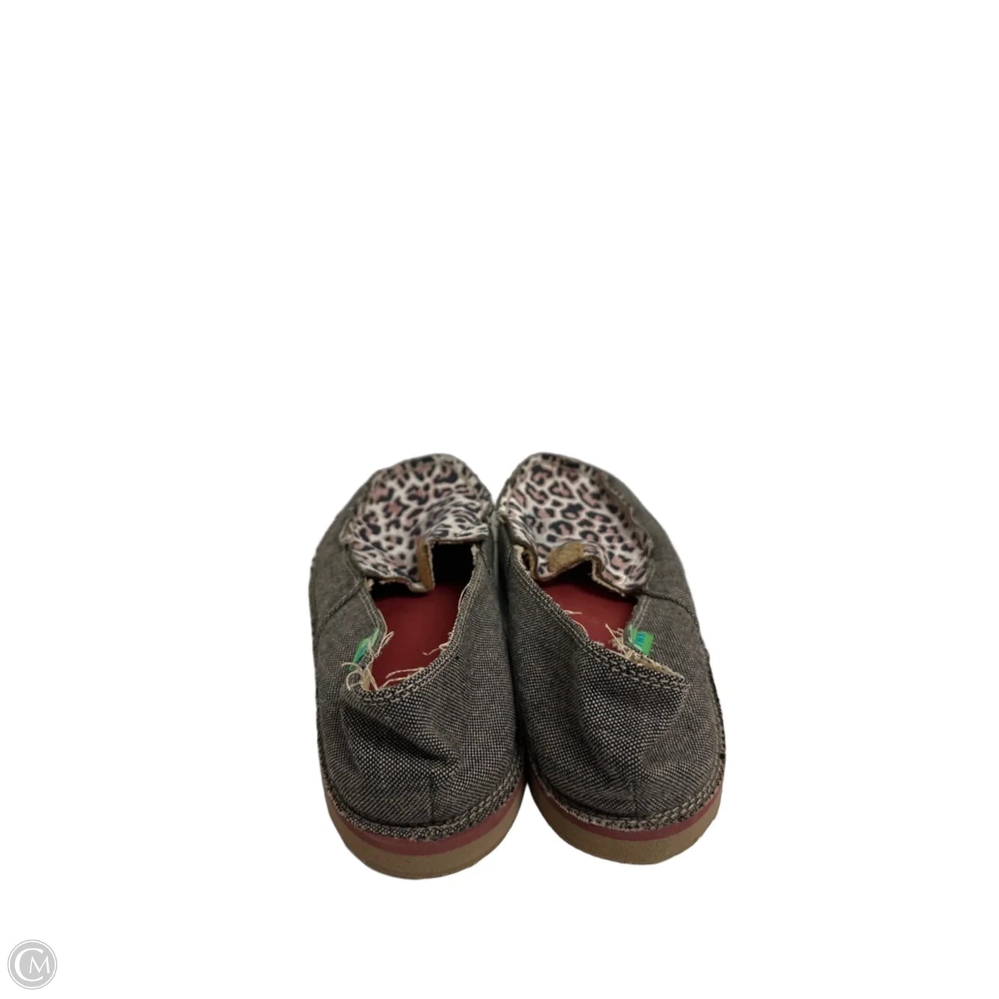 Shoes Flats By Clothes Mentor In Animal Print, Size: 7