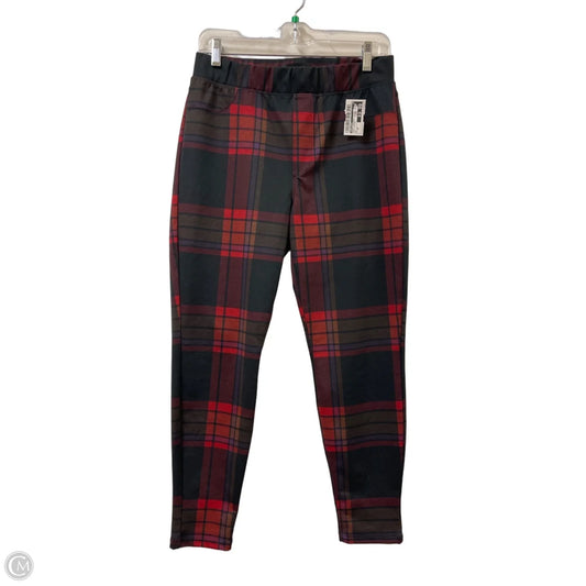 Pants Leggings By Sanctuary In Plaid Pattern, Size: 8p