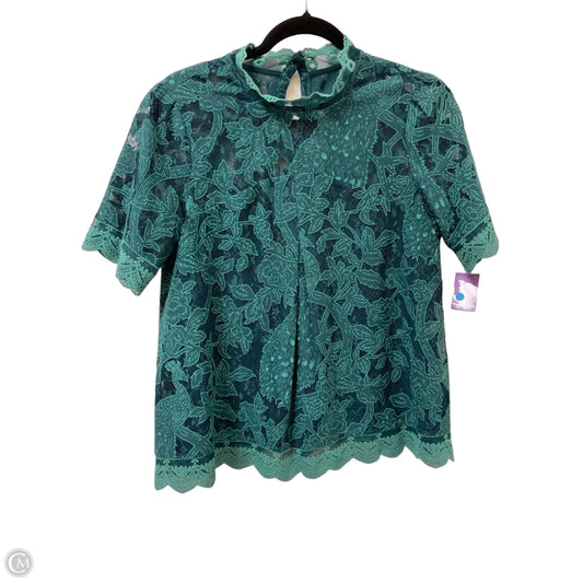 Top Short Sleeve By Hd In Paris In Teal, Size: S
