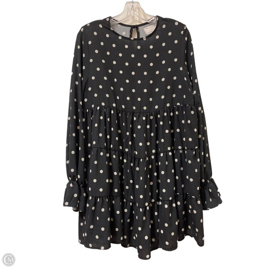 Dress Casual Short By Asos In Polkadot Pattern, Size: M