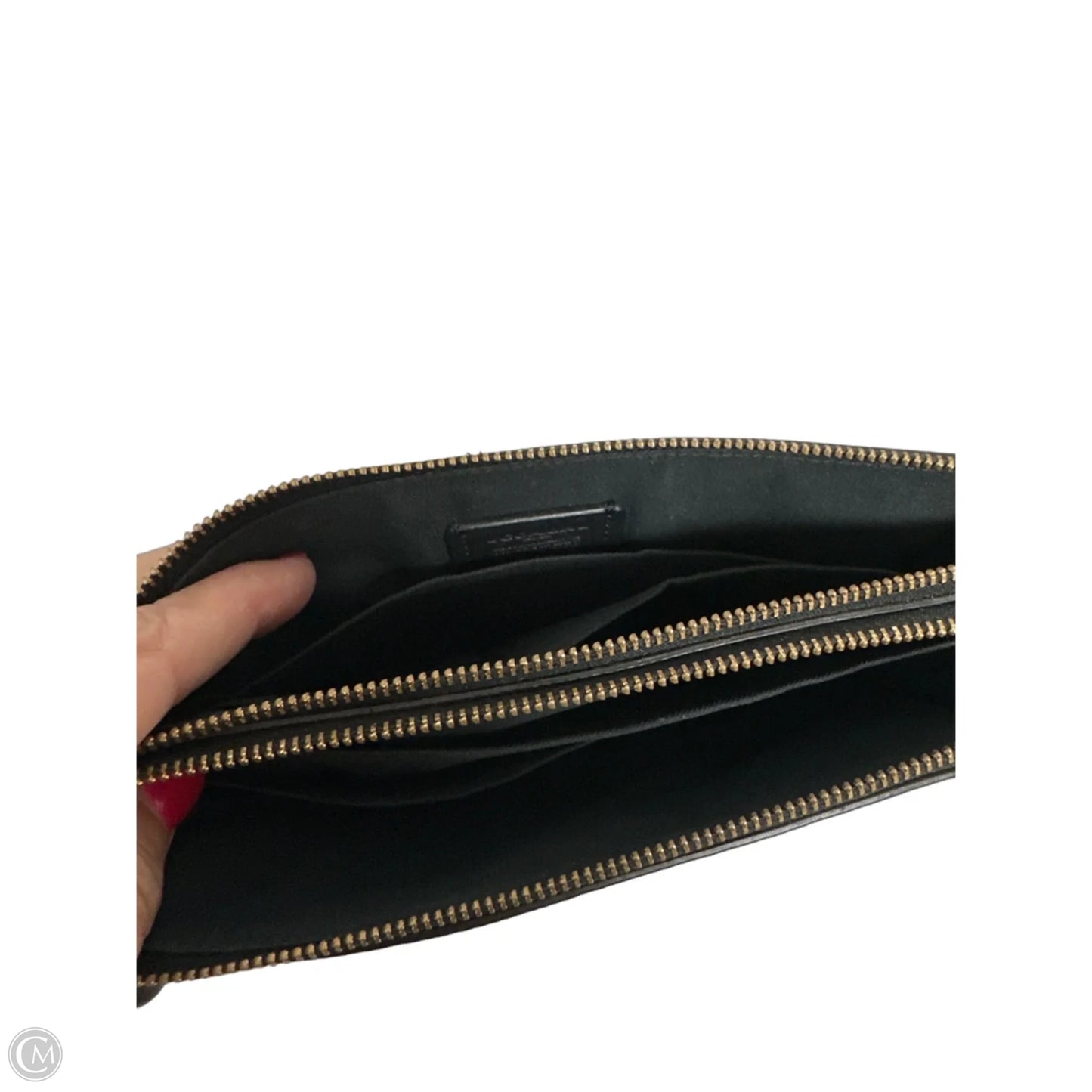 Wristlet Designer By Coach, Size: Large