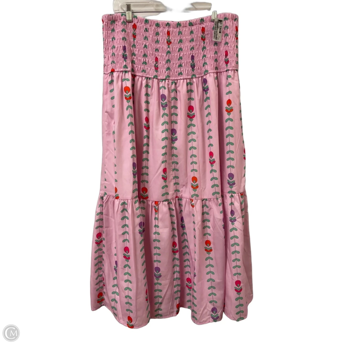 Skirt Maxi By Clothes Mentor In Pink, Size: 16