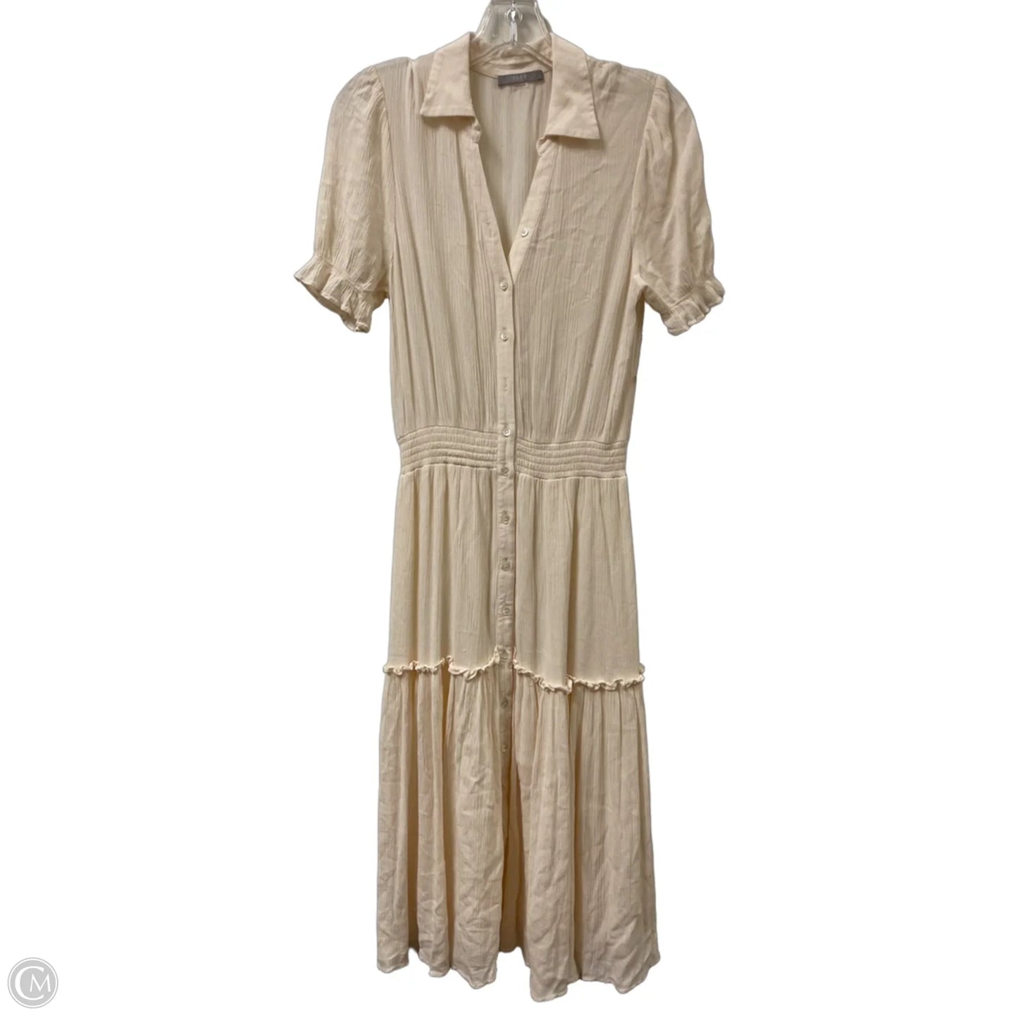 Dress Casual Maxi By Tart In Cream, Size: S