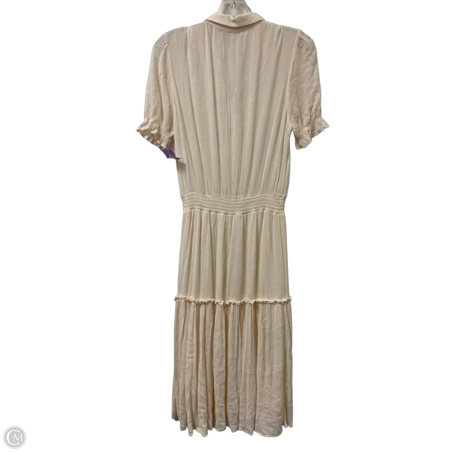Dress Casual Maxi By Tart In Cream, Size: S