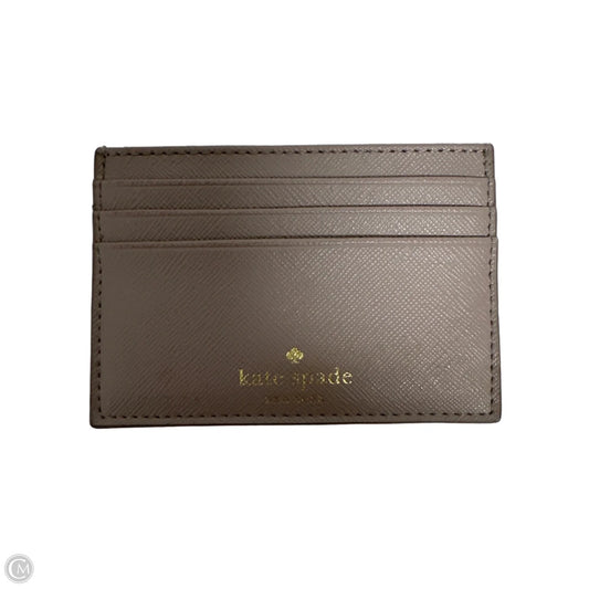 Id/card Holder Designer By Kate Spade, Size: Small