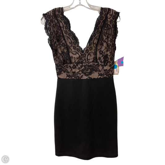 Dress Casual Short By Clothes Mentor In Black & Cream, Size: S
