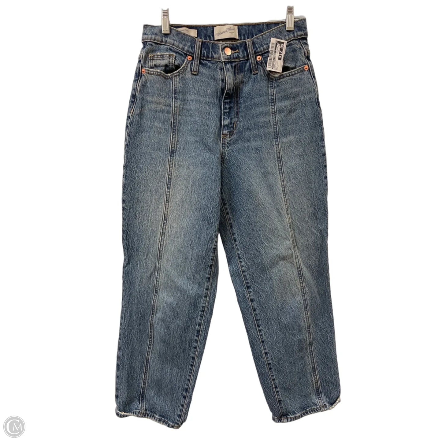 Jeans Straight By Universal Thread In Blue Denim, Size: 4