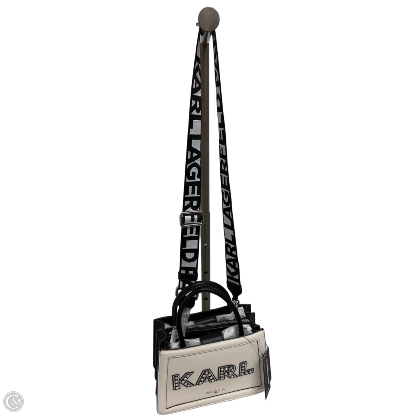 Handbag Designer By Karl Lagerfeld, Size: Medium