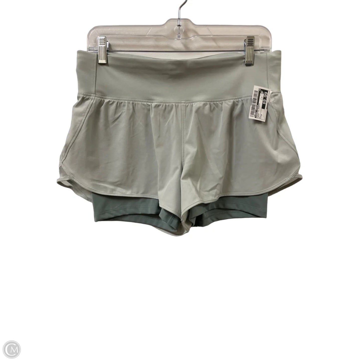 Athletic Shorts By Under Armour In Green, Size: M