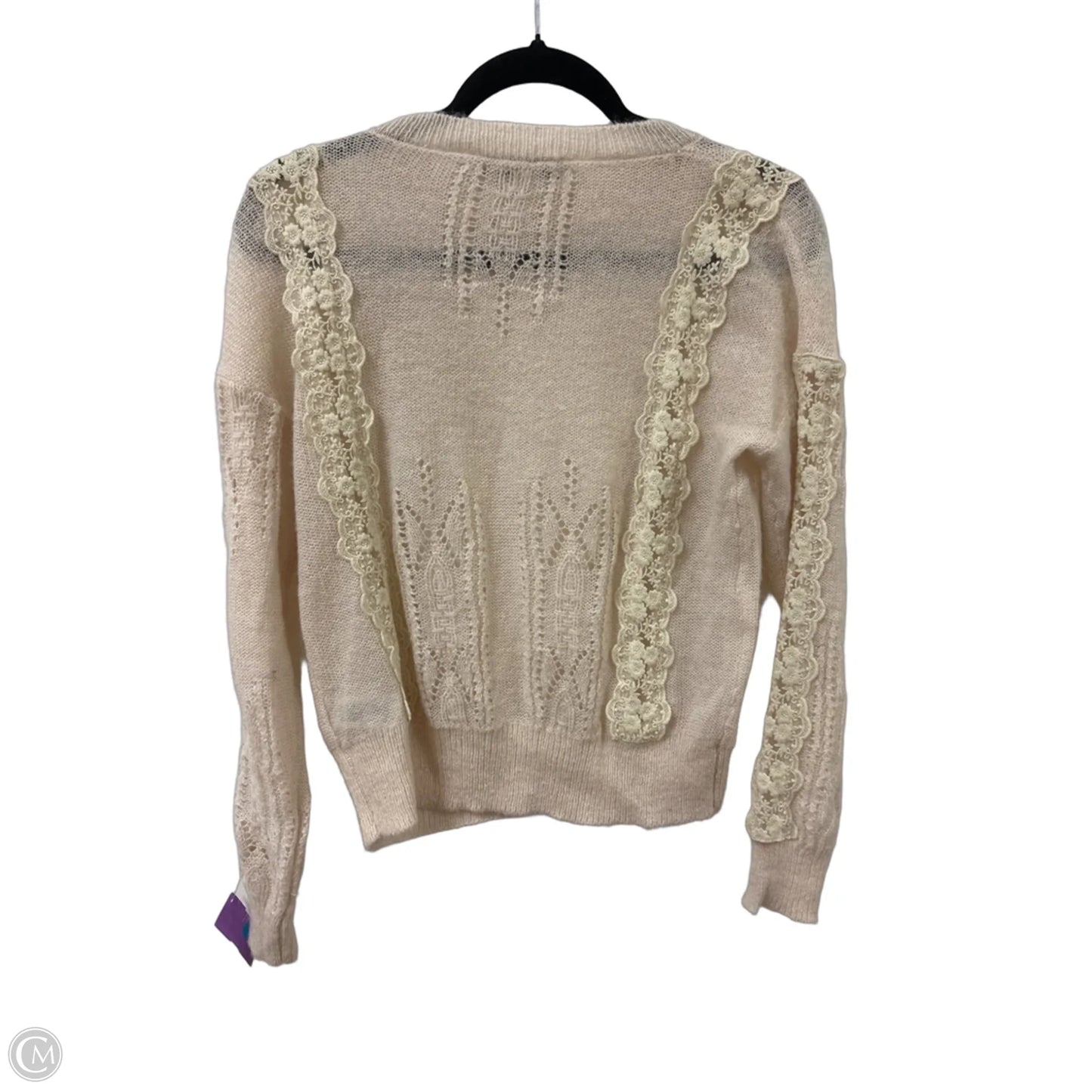 Sweater By Zara In Cream, Size: S