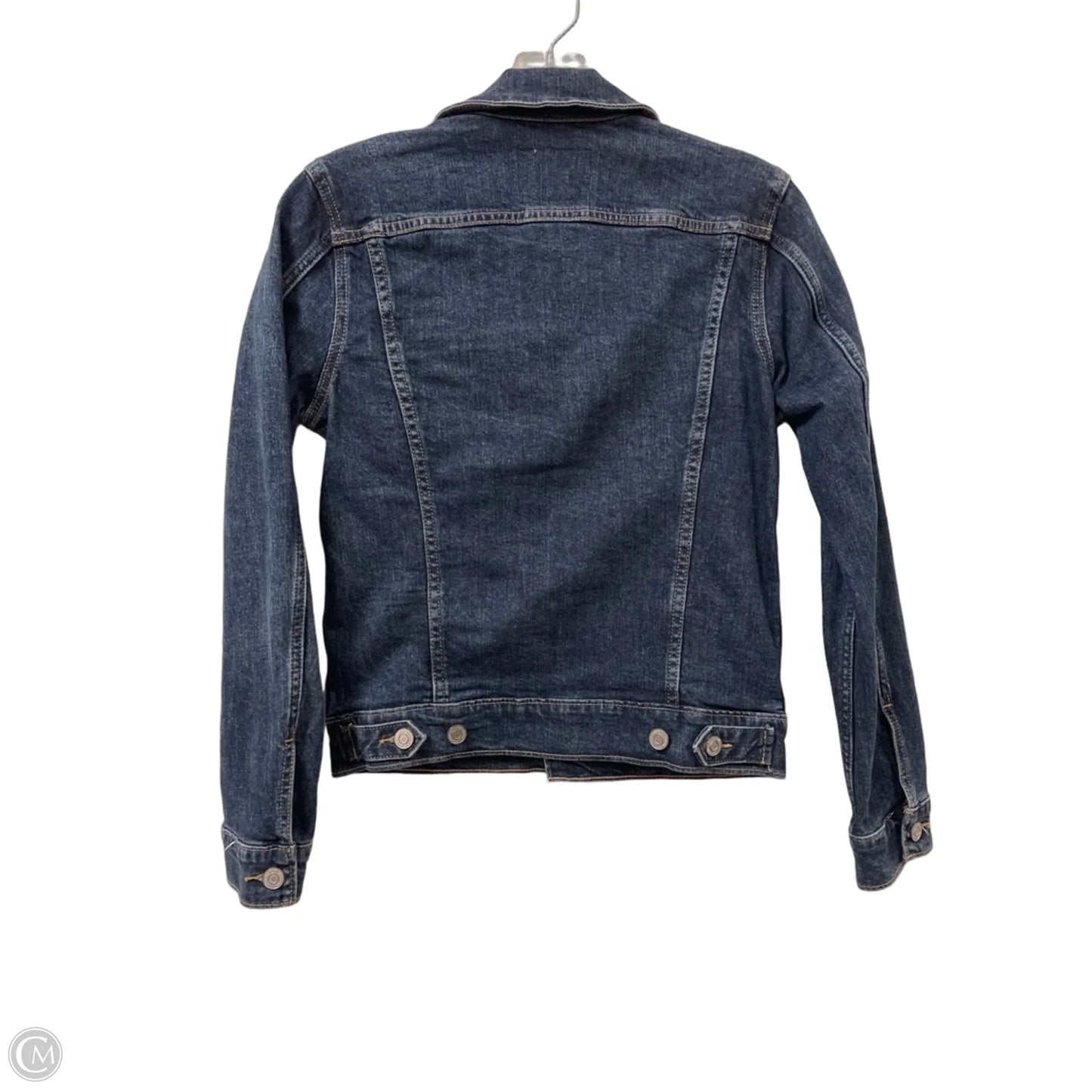 Jacket Denim By Lucky Brand In Blue Denim, Size: Xs