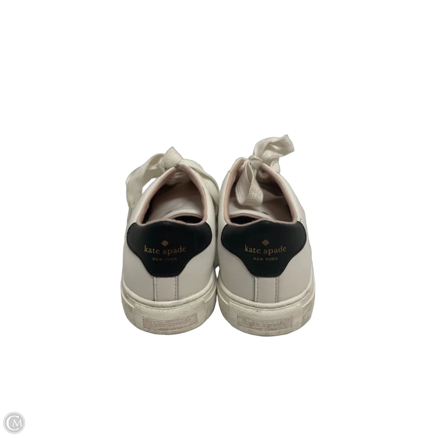 Shoes Designer By Kate Spade In Black & White, Size: 9.5