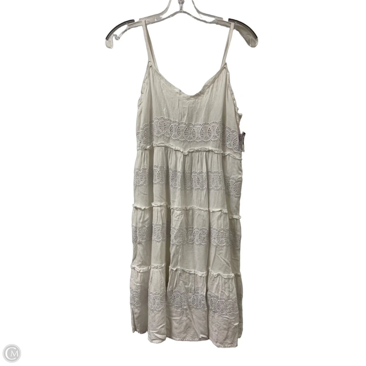 Dress Casual Short By Jessica Simpson In White, Size: L