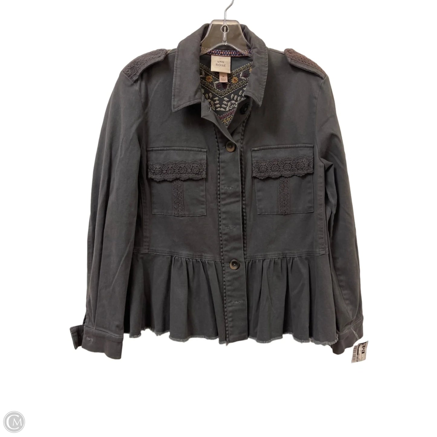 Jacket Other By Knox Rose In Grey, Size: M