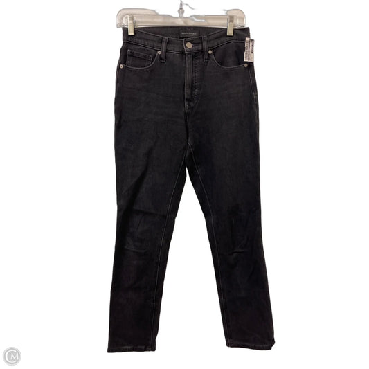Jeans Straight By Banana Republic In Grey Denim, Size: 2