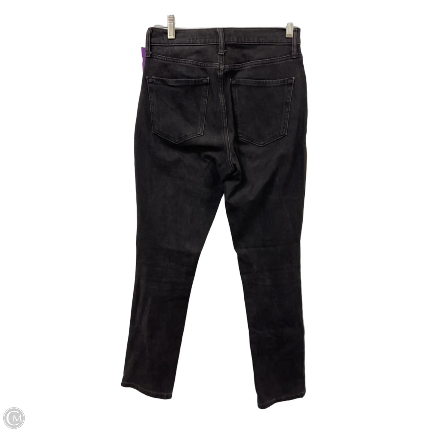 Jeans Straight By Banana Republic In Grey Denim, Size: 2