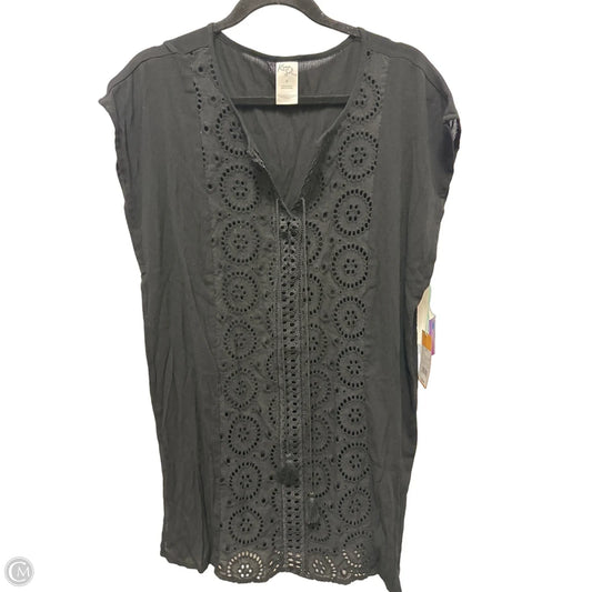 Swimwear Cover-up By Kona Sol In Black, Size: M