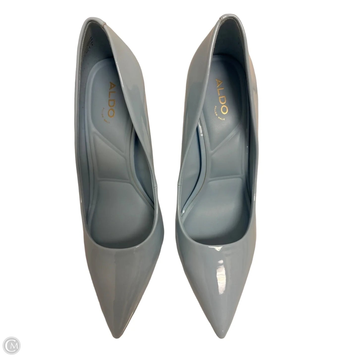 Shoes Heels Stiletto By Aldo In Blue, Size: 9