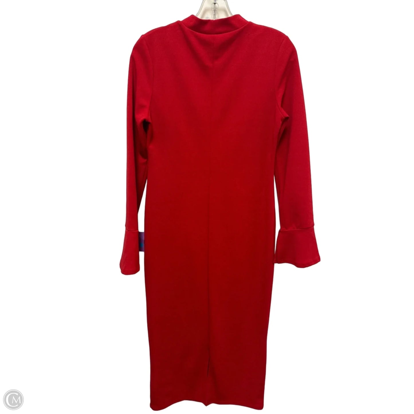 Dress Casual Maxi By Boohoo Boutique In Red, Size: M