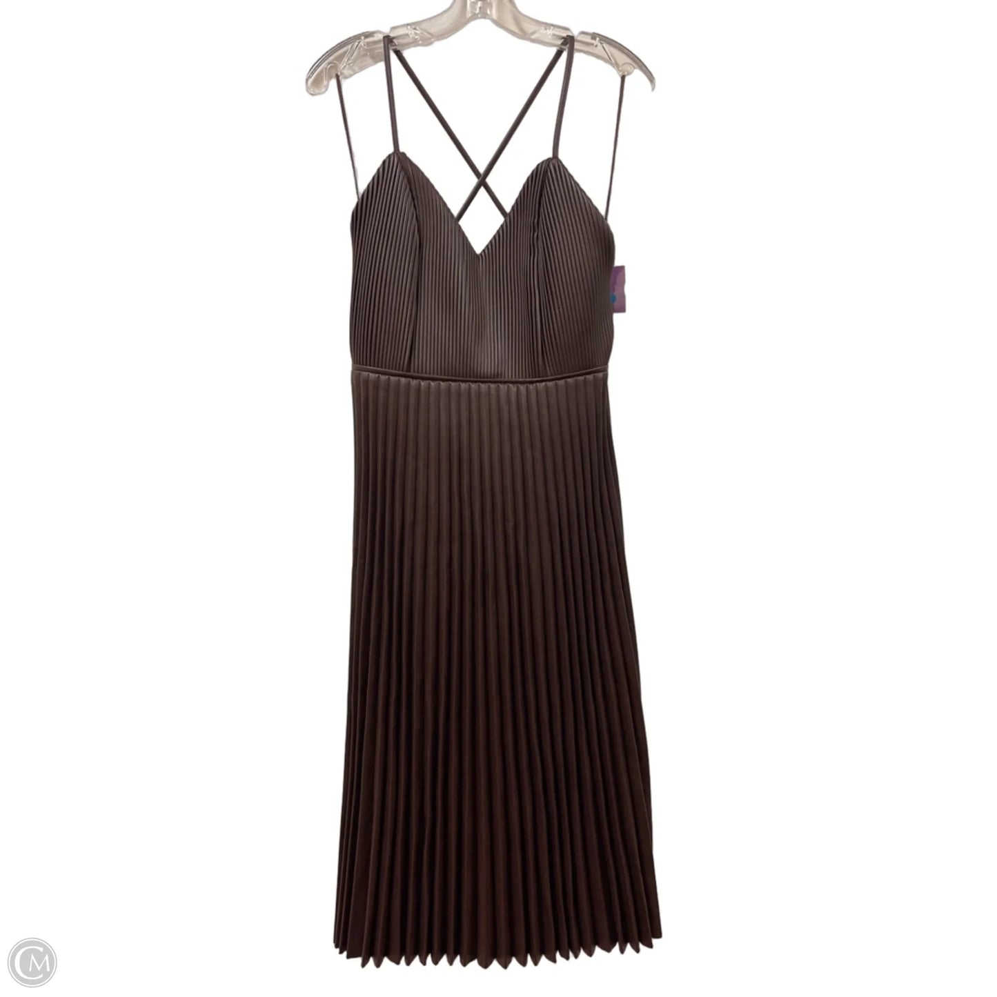 Dress Casual Maxi By Banana Republic In Brown, Size: S