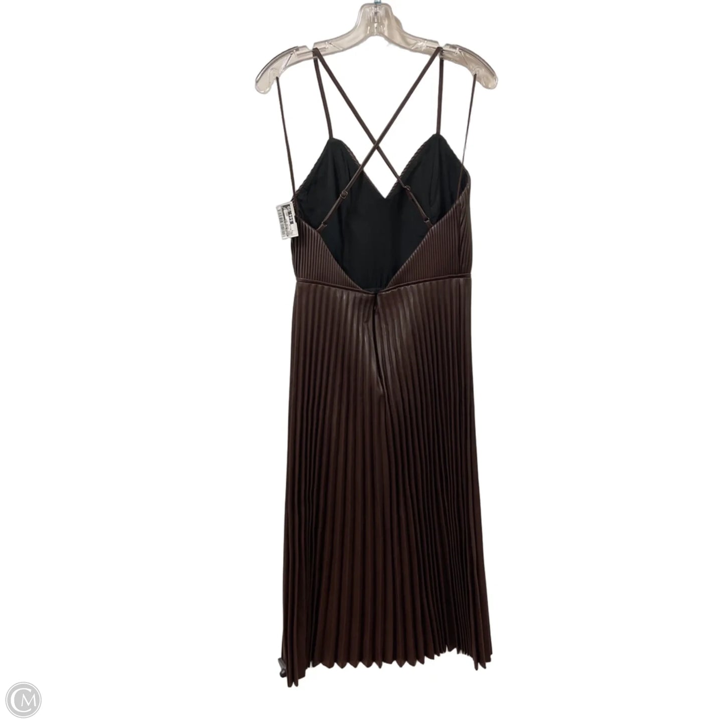 Dress Casual Maxi By Banana Republic In Brown, Size: S