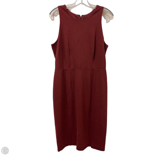 Dress Work By Ann Taylor In Red, Size: M