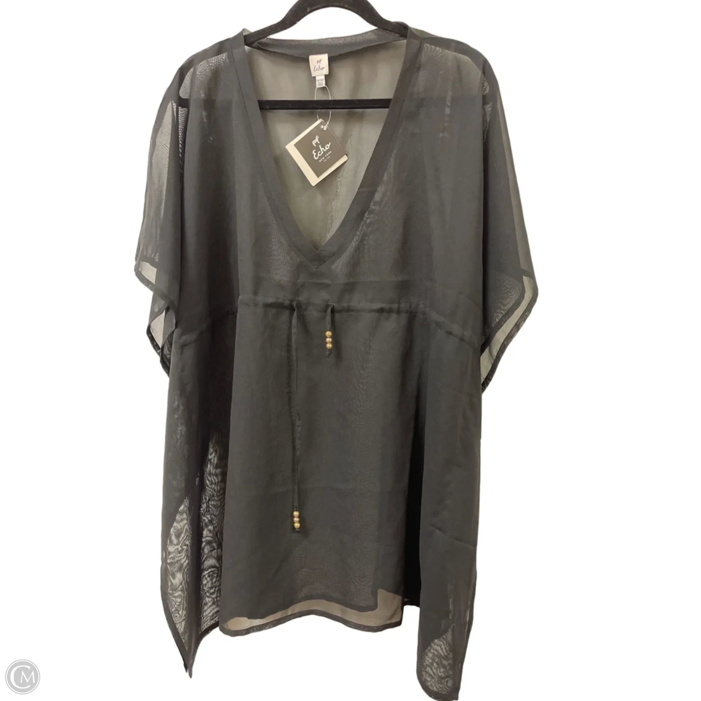 Swimwear Cover-up By Echo In Black, Size: Osfm