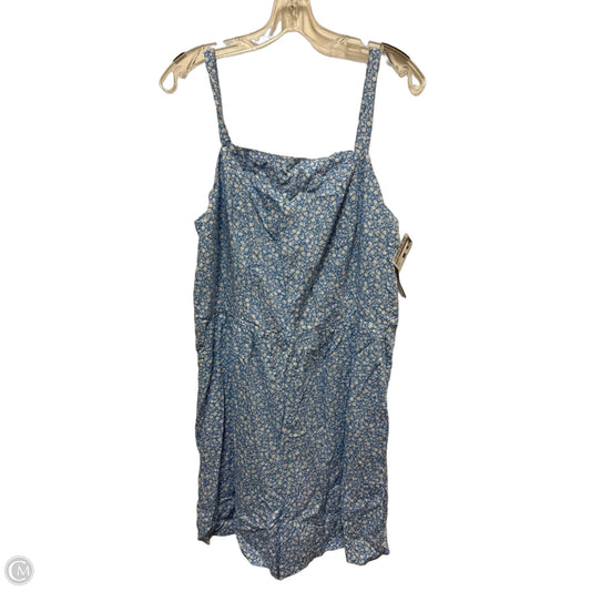 Romper By Old Navy In Blue & White, Size: L