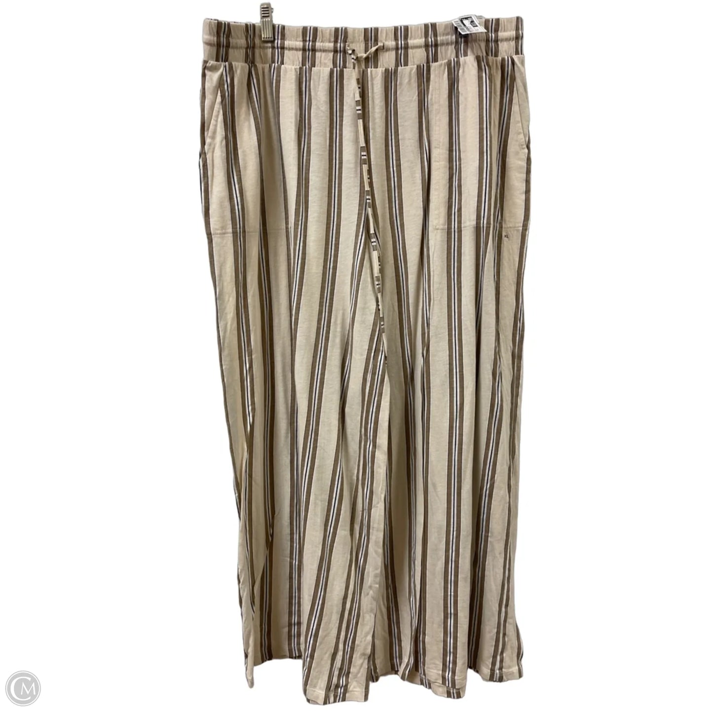Pants Wide Leg By American Eagle In Striped Pattern, Size: 16
