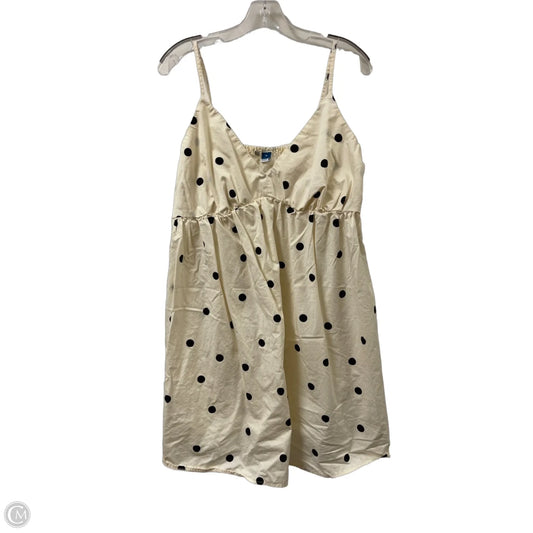 Dress Casual Short By Old Navy In Polkadot Pattern, Size: Xl