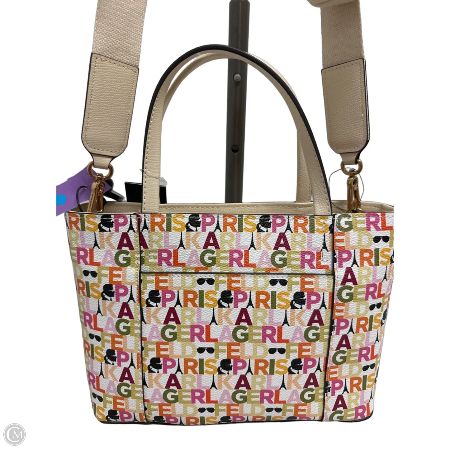 Handbag Designer By Karl Lagerfeld, Size: Small