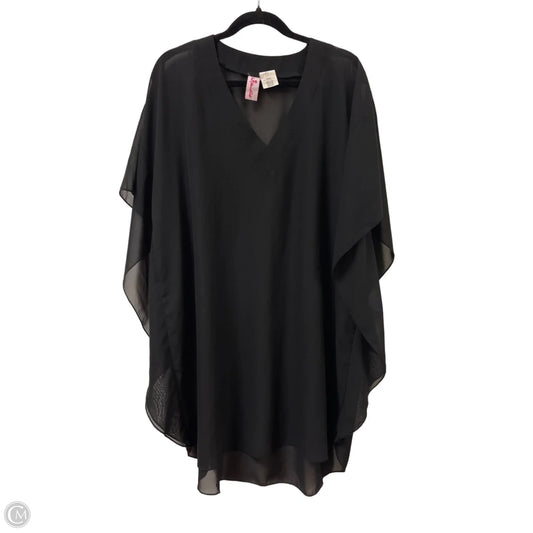 Swimwear Cover-up By Clothes Mentor In Black, Size: M