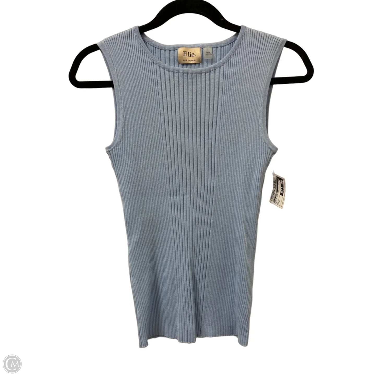 Top Sleeveless By Elie Tahari In Blue, Size: M