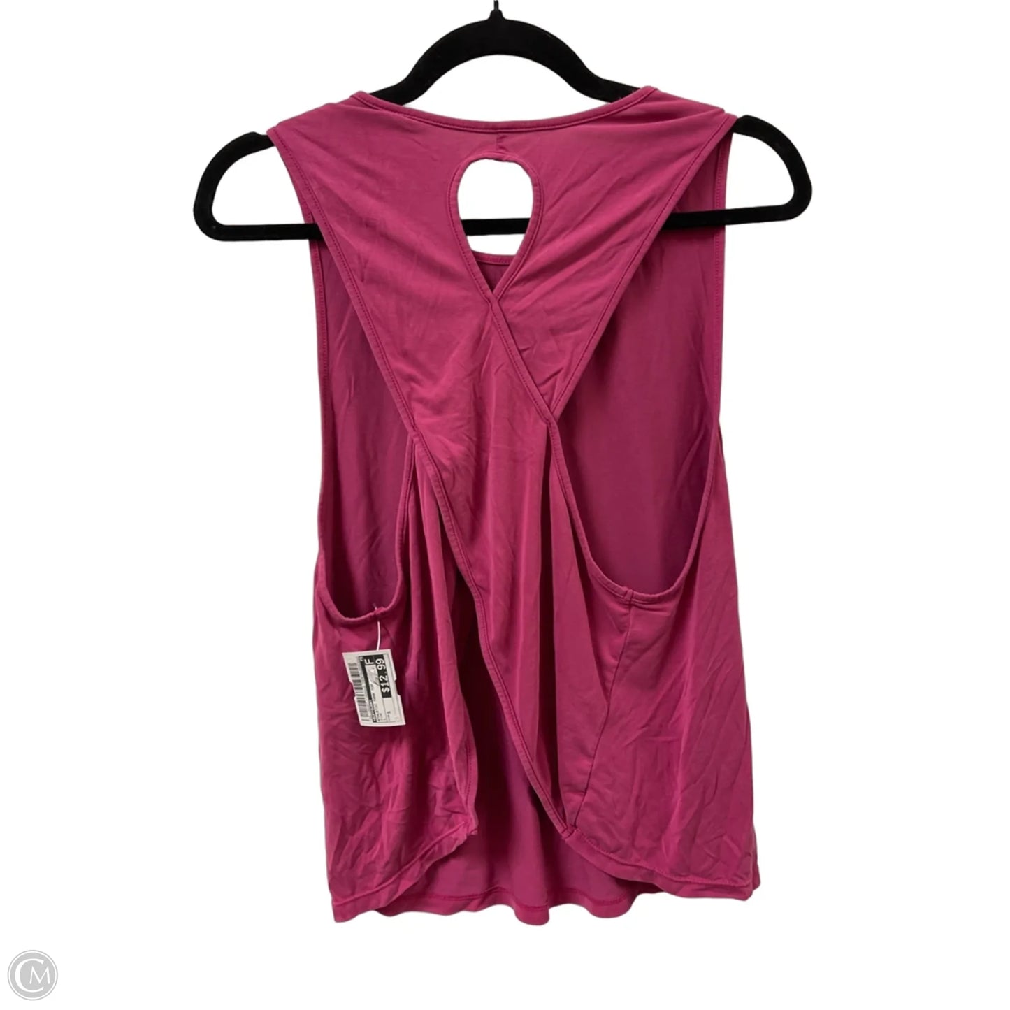 Athletic Tank Top By Buffbunny In Pink, Size: S
