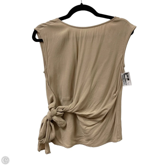 Top Sleeveless By Express In Cream, Size: Xs