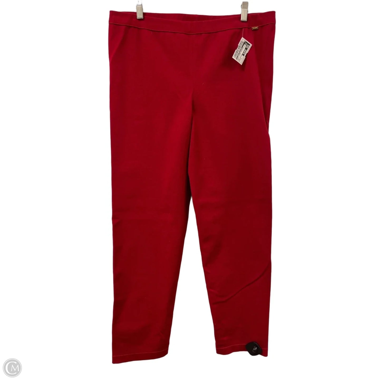 Pants Luxury Designer By St John Collection In Red, Size: 14