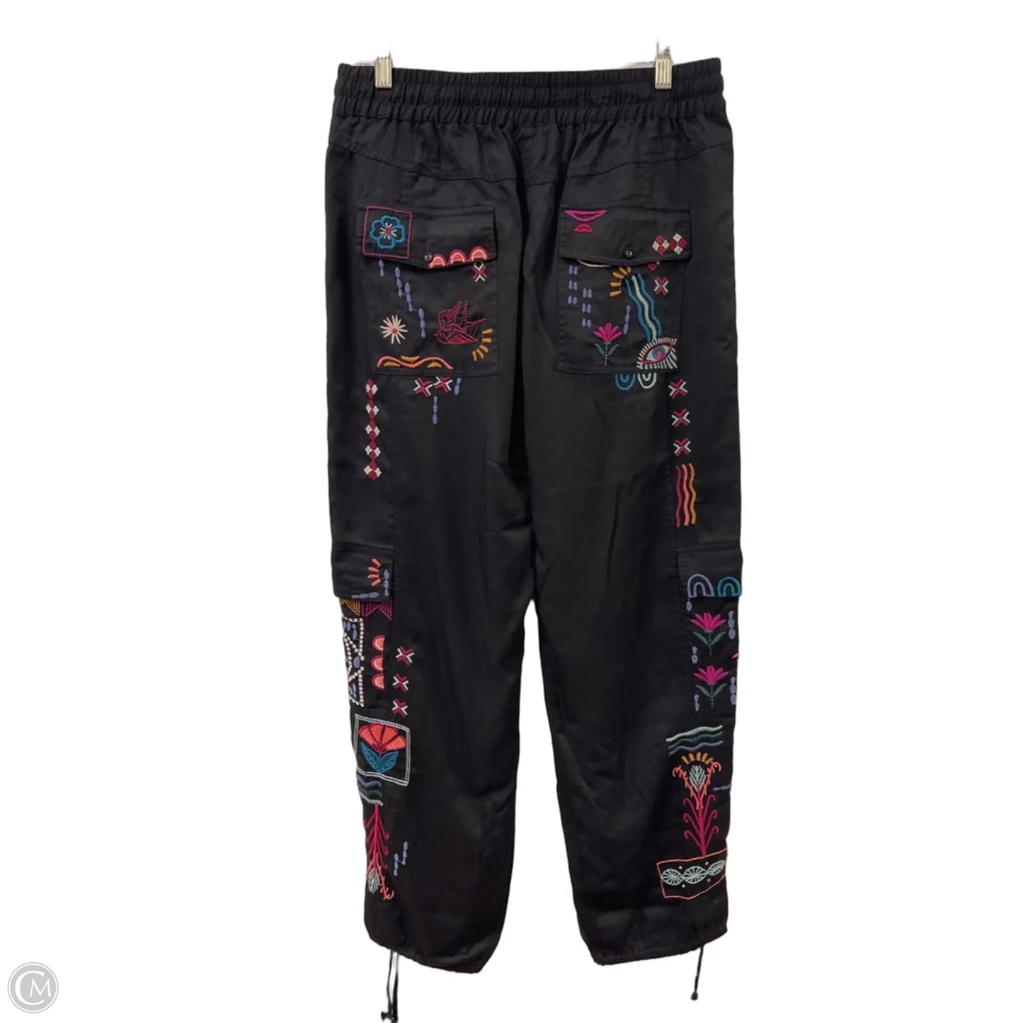 Pants Designer By Johnny Was In Black, Size: 8